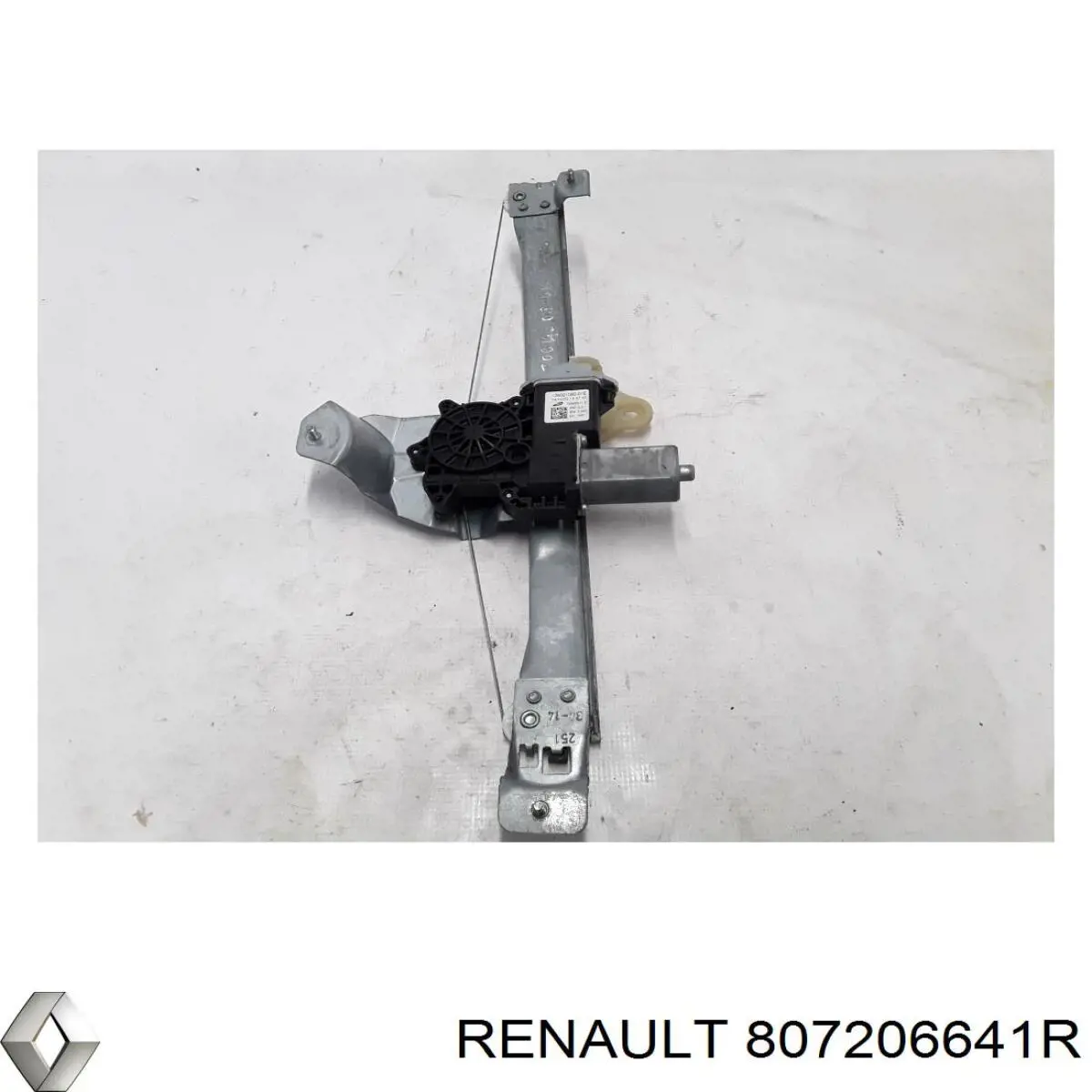 Механізм склопідіймача дверей передніх, правих Renault (RVI) 807206641R ціна, від 20.29 USD