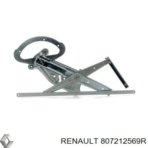 Склопідйомник з електродвигуном Renault (RVI) 807212569R ціна, від 63.35 USD