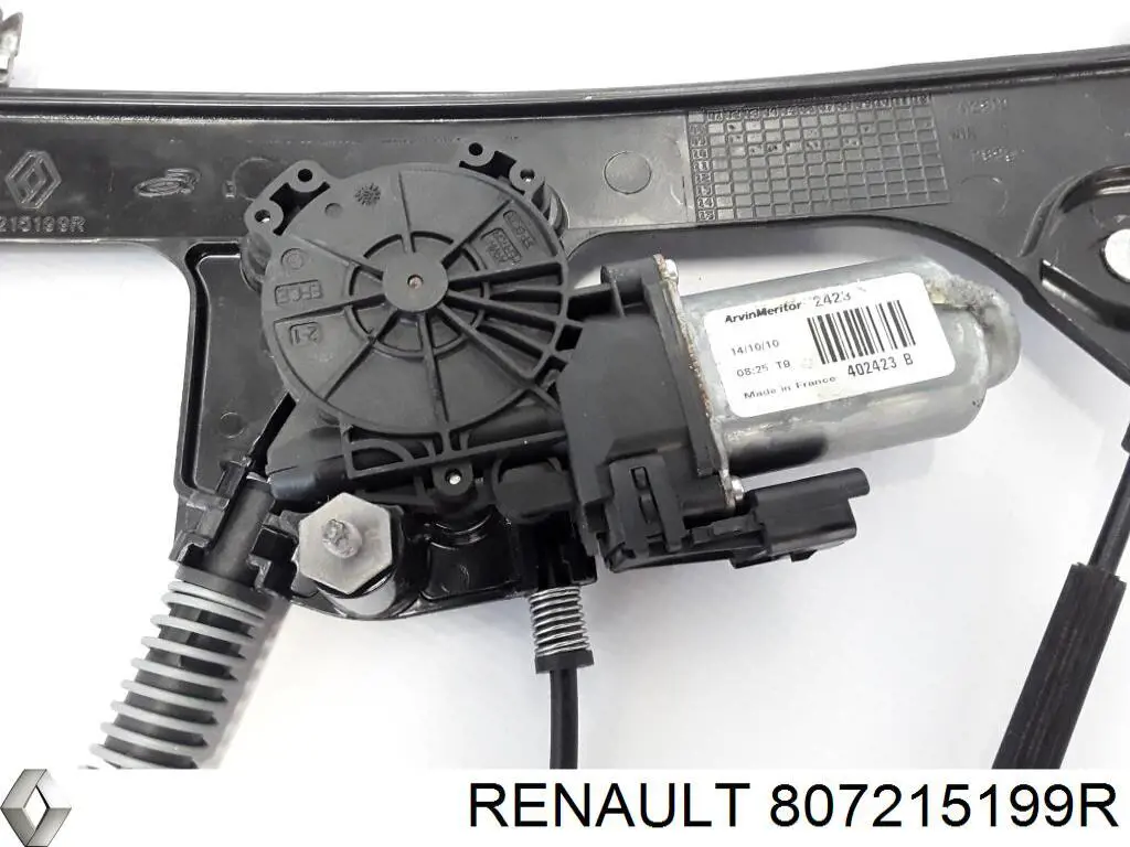 Купити 807215199R Renault (RVI) Механізм стеклопідйомника водійських дверей
