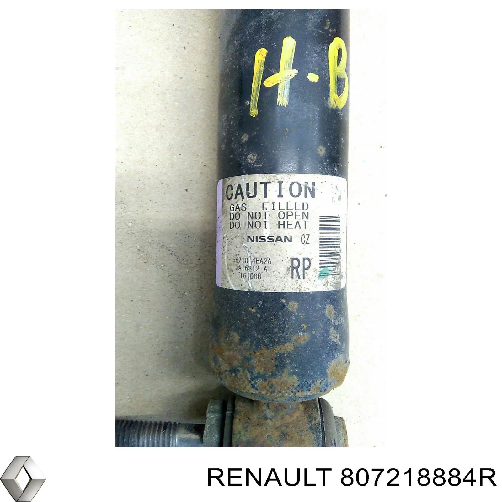  Renault (RVI) 807218884R ціна, від 126.69 USD