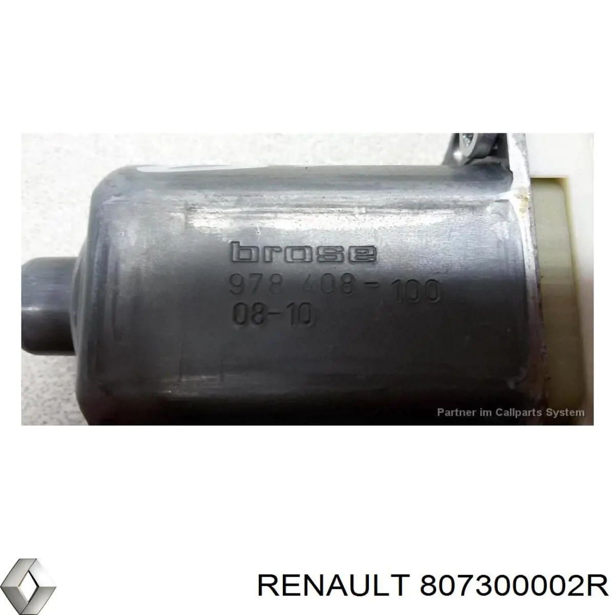 Двигун склопідіймача двері передньої, правої Renault (RVI) 807300002R ціна, від 18.92 USD