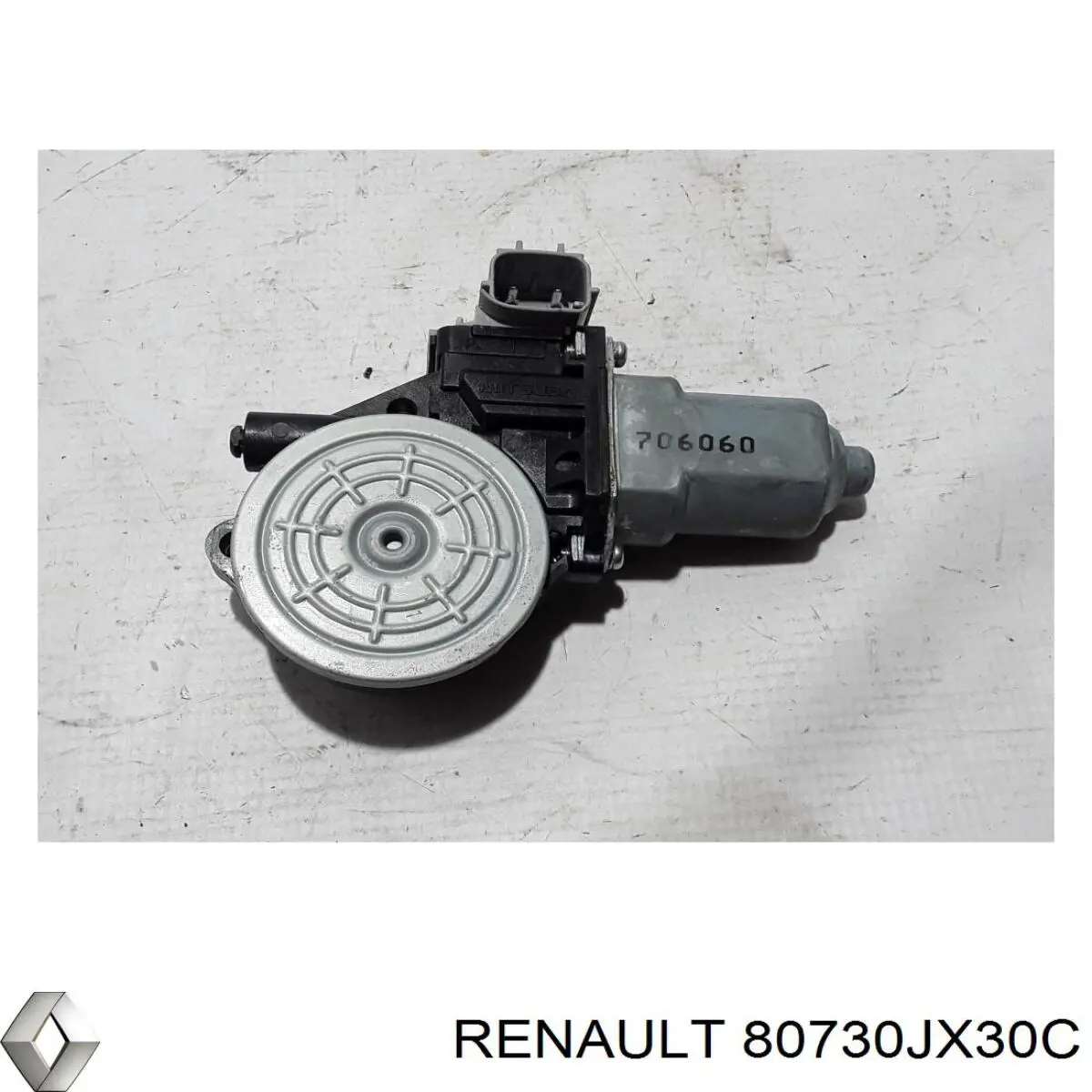 80730JX30C Renault (RVI) Мотор склопідйомника дверей передніх, правих