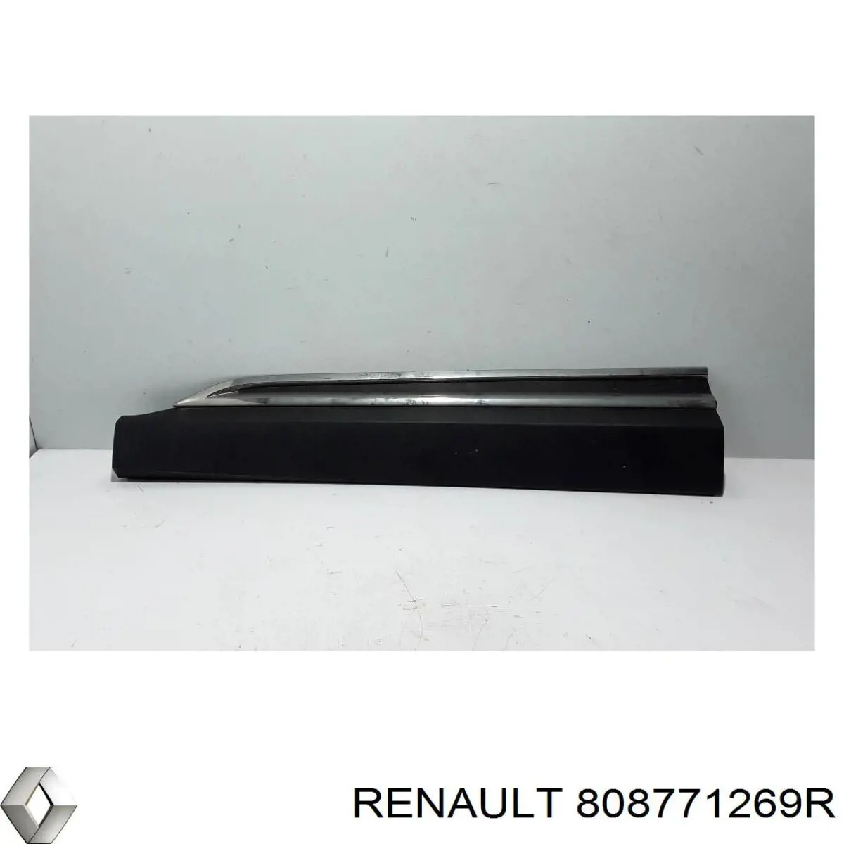 Молдинг передньої лівої двері, нижній 808771269R Renault (RVI)