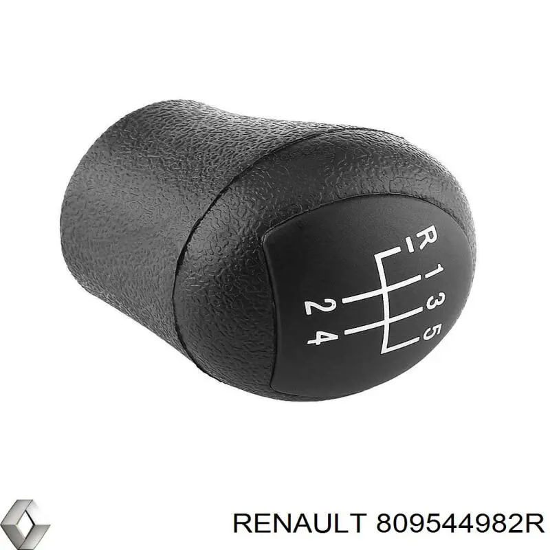Ручка підлокітника передніх дверей внутрішня, ліва 809544982R Renault (RVI)