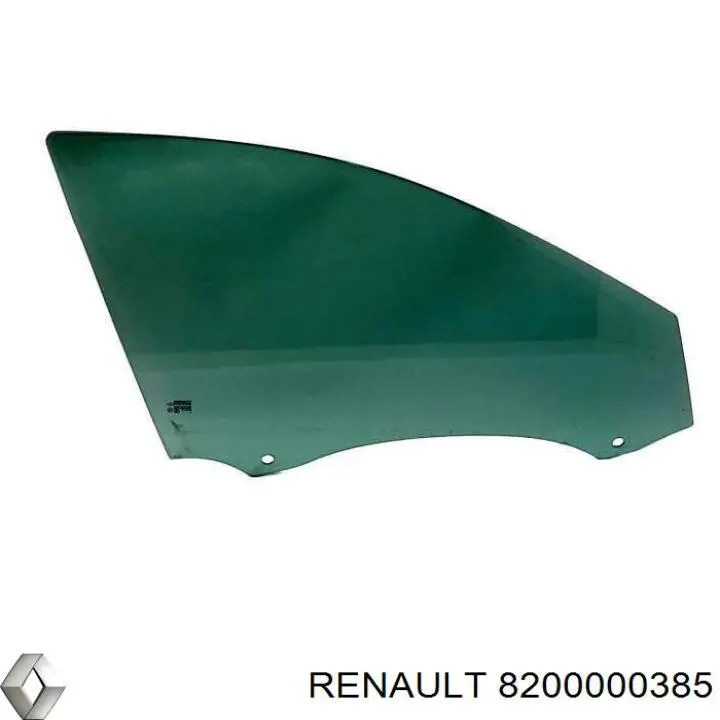 Купити 8200000385 Renault (RVI) Скло передніх дверей, правою
