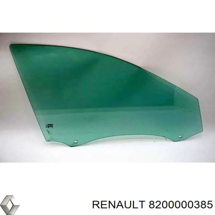 8200000385 Renault (RVI) скло передніх дверей, правою
