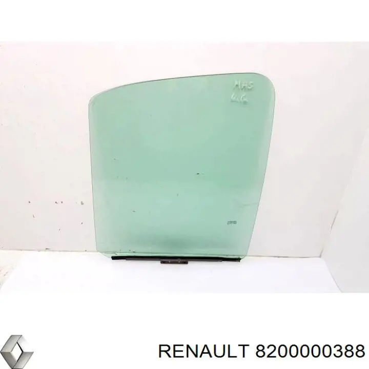 8200000388 Renault (RVI) Скло задньої двері правої