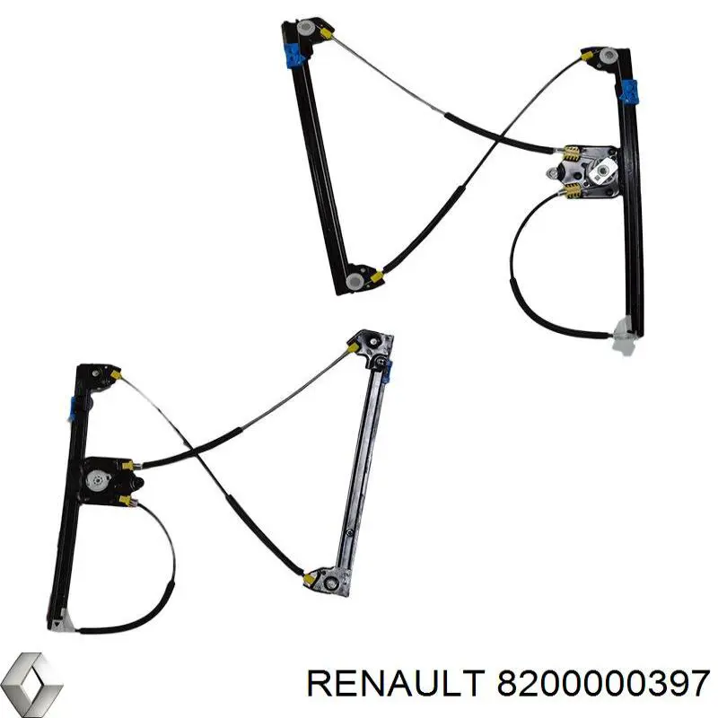 8200000397 Renault (RVI) Склопідйомник (механізм переміщення скла)