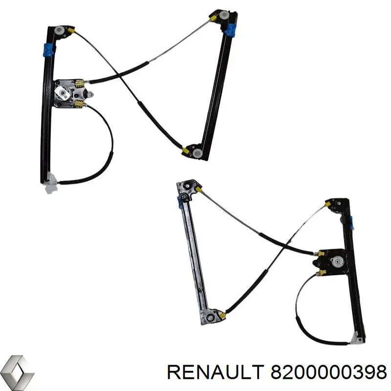 Склопідйомник з електродвигуном Renault (RVI) 8200000398 ціна, від 26.59 USD