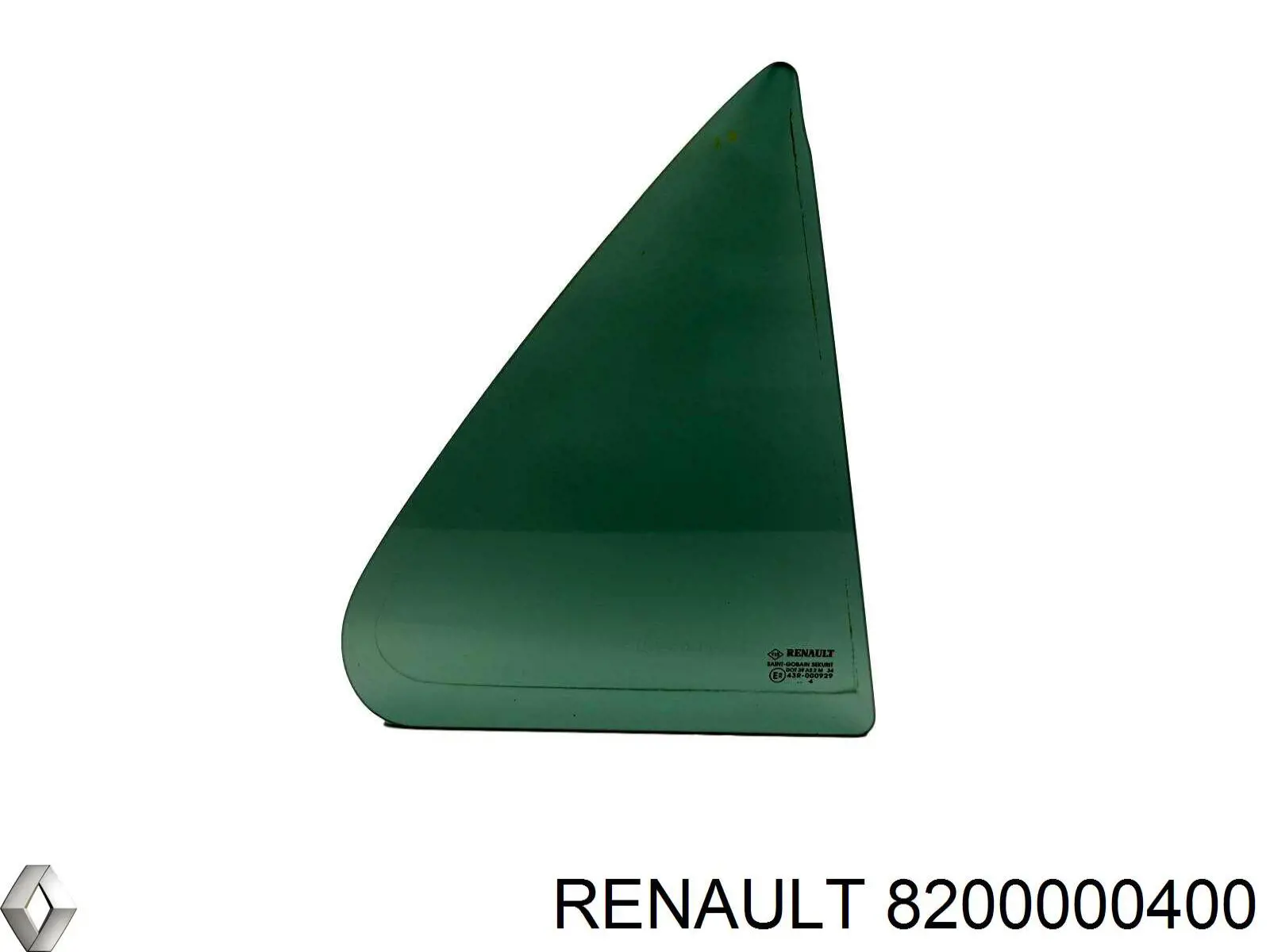 Скло кутове дверей задніх Renault (RVI) 8200000400 ціна, від 9.48 USD
