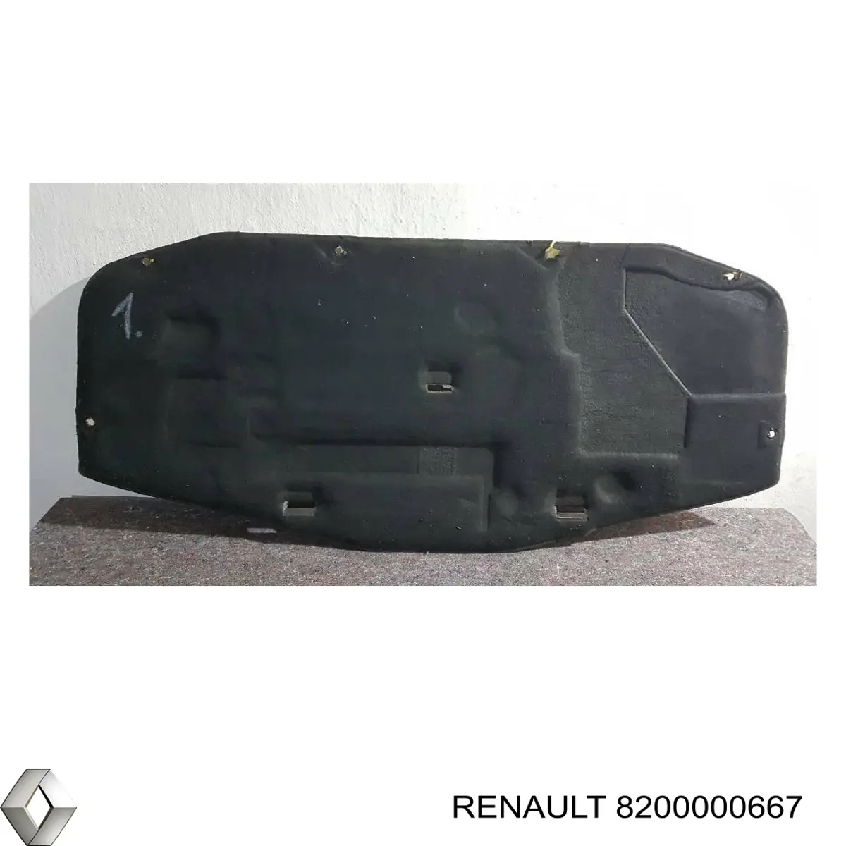 Утеплювач капота на Renault Laguna II BG0, BG1