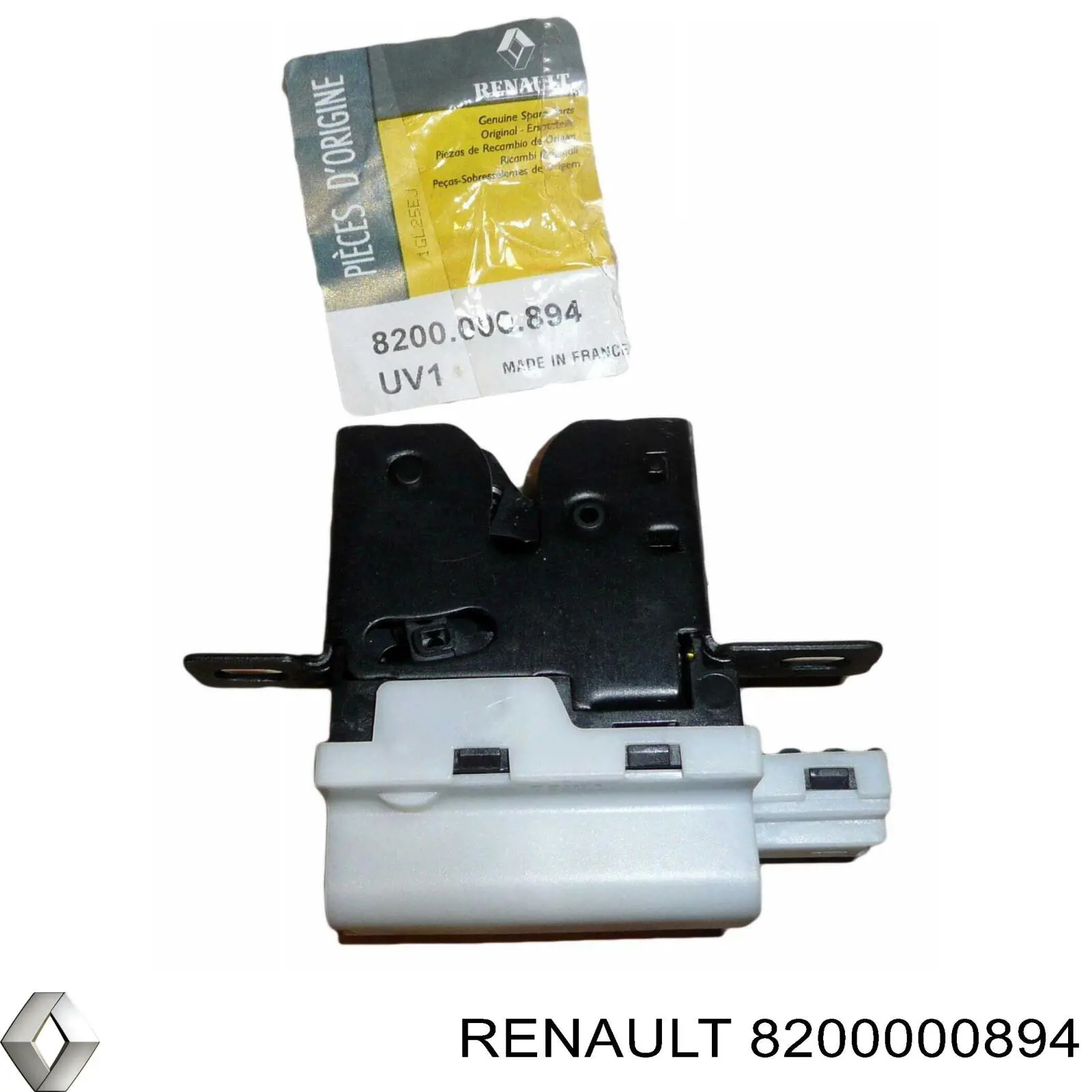 Замок скла задньої 3/5-ї двері (ляди) Renault (RVI) 8200000894