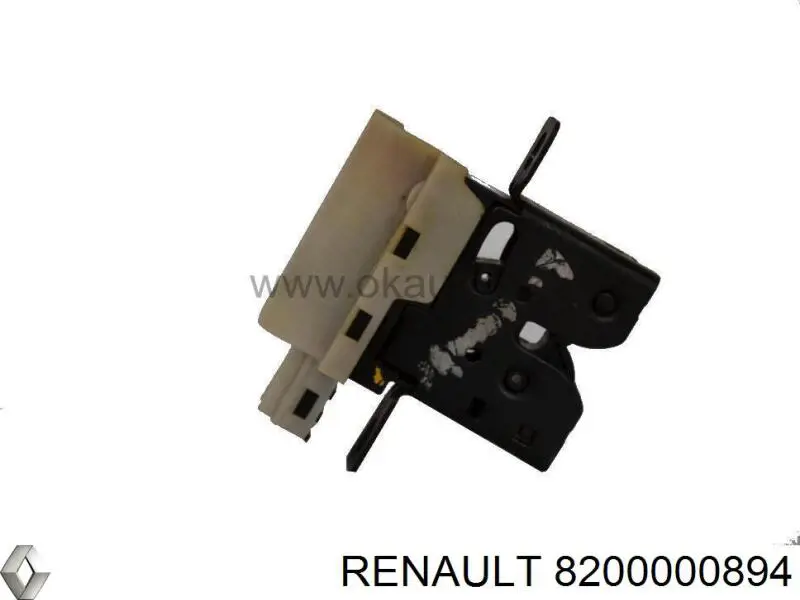 Замок скла задньої 3/5-ї двері (ляди) 8200000894 Renault (RVI)