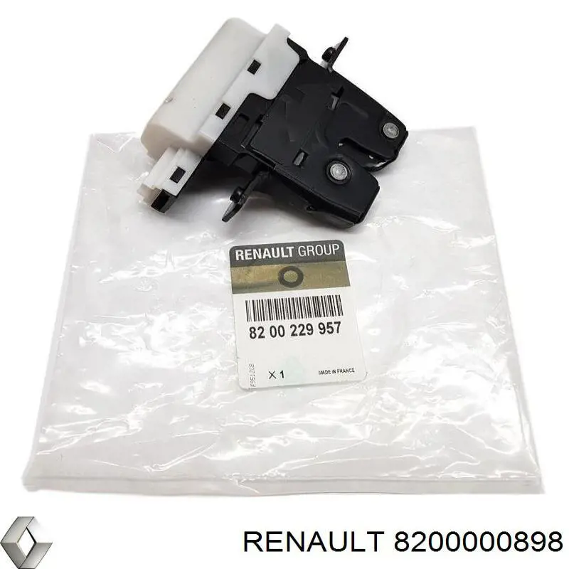 8200000898 Renault (RVI) замок кришки багажника/задньої 3/5-ї двері, задній