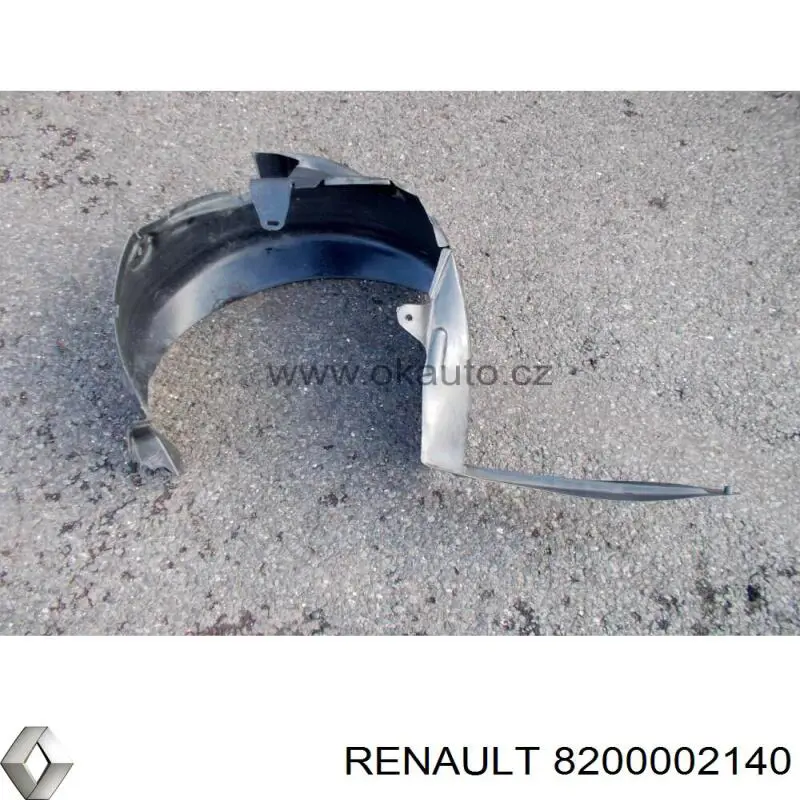 Купити 8200002140 Renault (RVI) Підкрилок заднього крила, правий