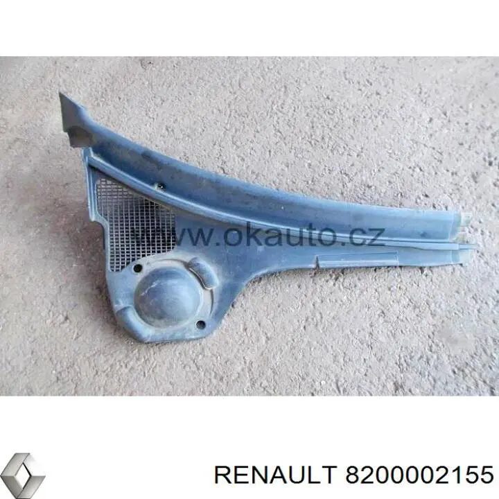 Водостік лобового скла, жабо Renault (RVI) 8200002155 ціна, від 5.54 USD