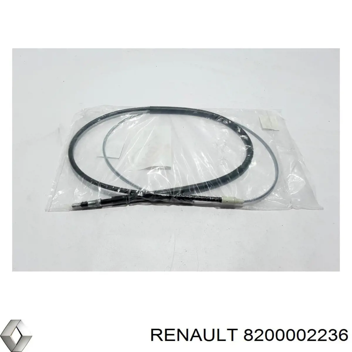 8200002236 Renault (RVI) трос ручного гальма задній, правий/лівий