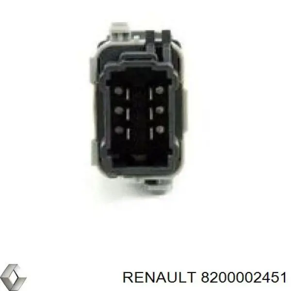 Кнопка вмикання двигуна склопідіймача задня Renault Modus (JP0) (Рено Модус)