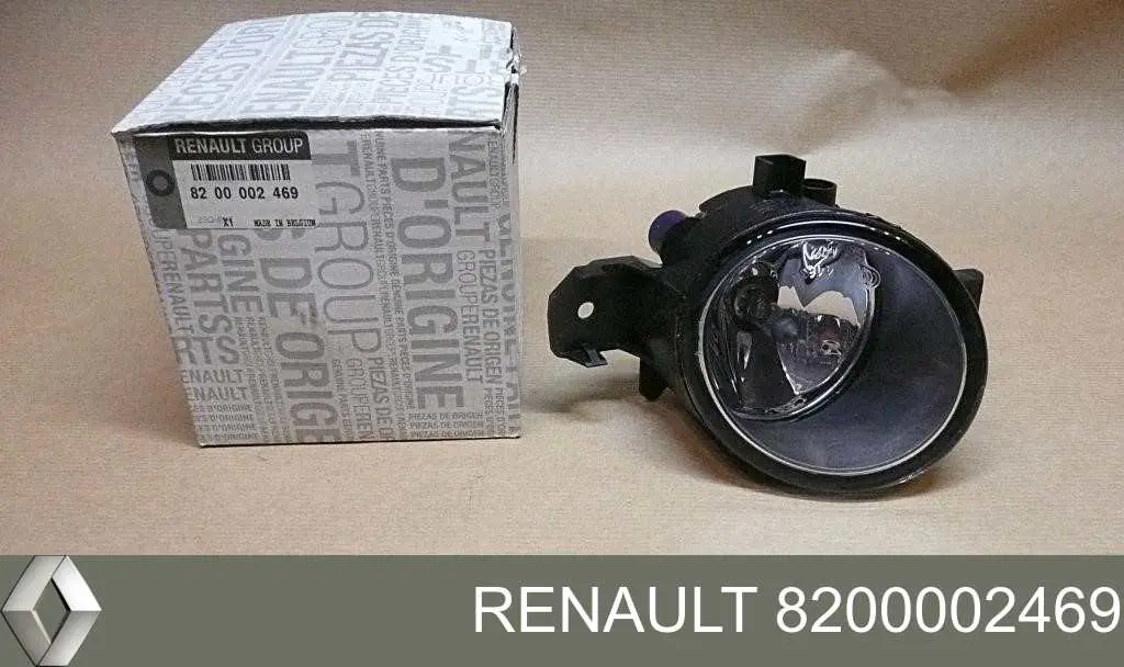 Туманка ліва Renault (RVI) 8200002469 ціна, від 24.32 USD