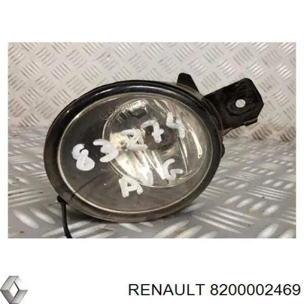 Фара протитуманна, ліва 8200002469 Renault (RVI)