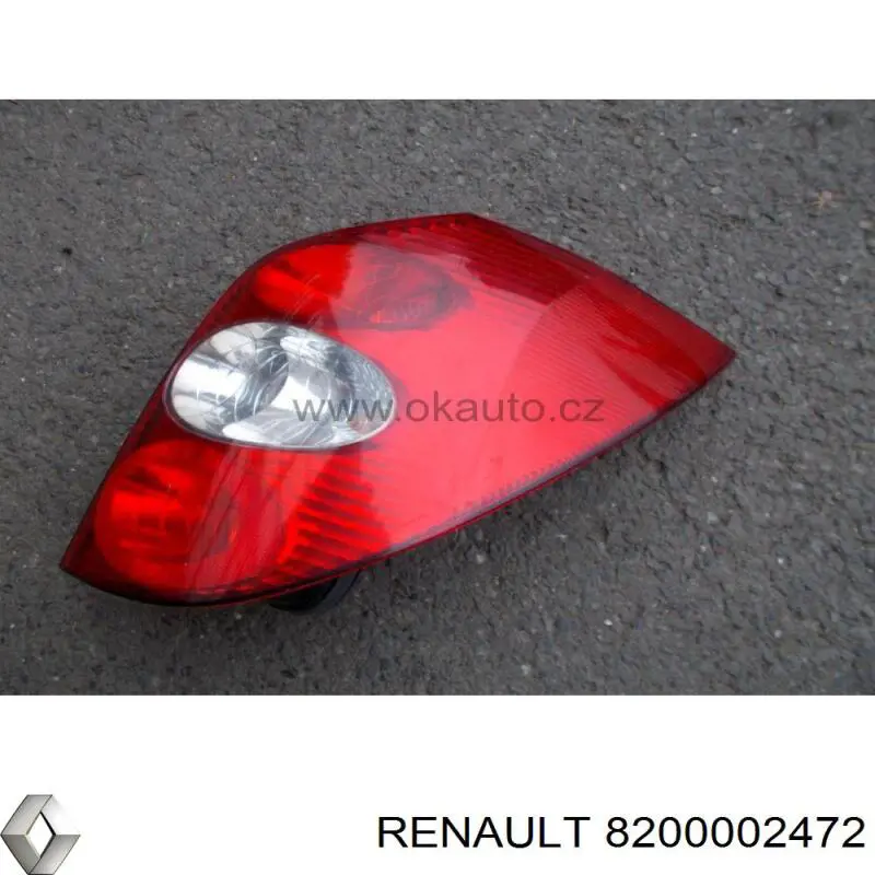 Купити 8200002472 Renault (RVI) Задня права фара