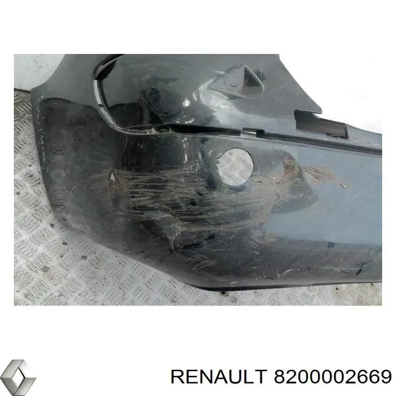 Кожух бампера заднього Renault (RVI) 8200002669 ціна, від 39.65 USD
