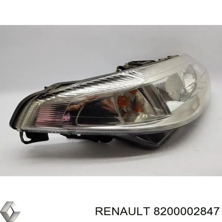 Купити 8200002847 Renault (RVI) Права блок фара