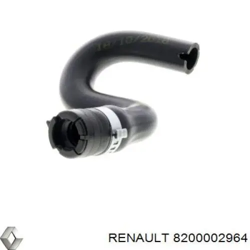 Шланг радіатора опалювача/пічки, подача Renault (RVI) 8200002964 ціна, від 10.93 USD