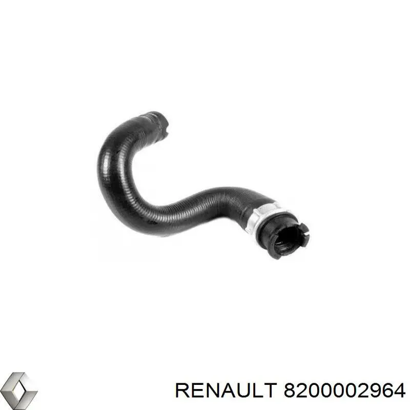 Купити 8200002964 Renault (RVI) Шланг радіатора опалювача/пічки, подача
