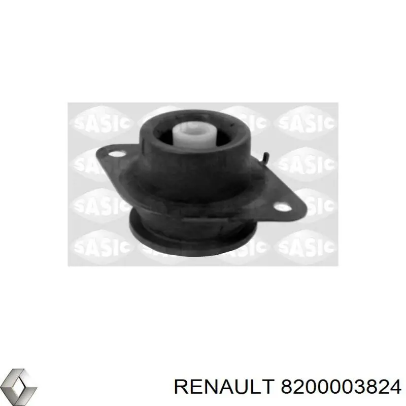 Подушка (опора) двигуна, ліва 8200003824 Renault (RVI)
