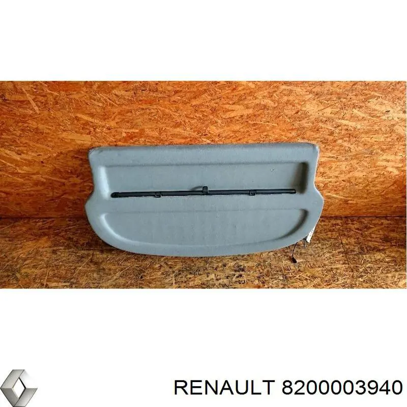 Полка салону, ззаду (багажного відсіку) 8200003940 Renault (RVI)