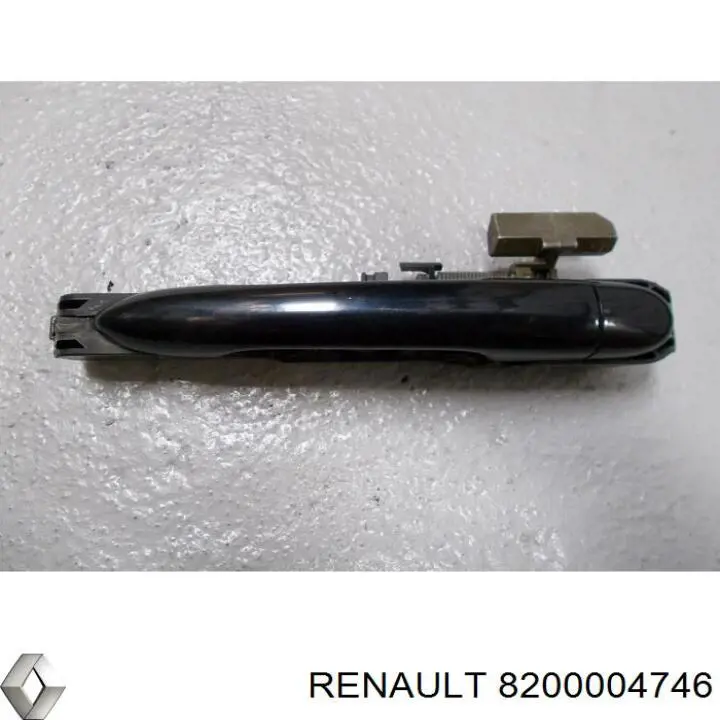 Ручка дверей лівих, зовнішня, перед/зад Renault (RVI) 8200004746