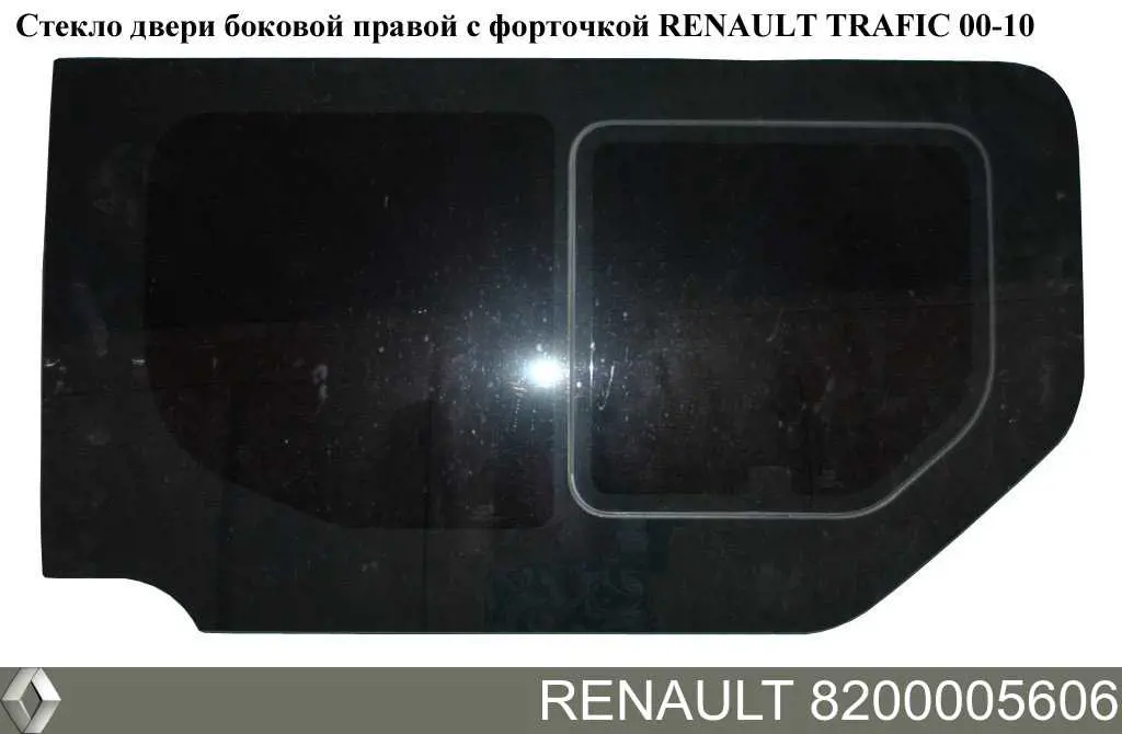 8200005606 Renault (RVI) Скло кузова/багажного відсіку, праве