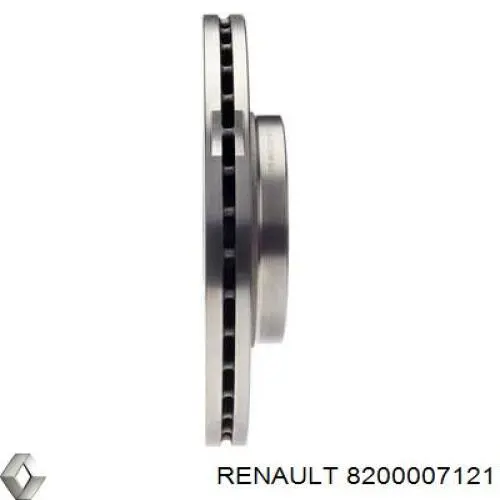 Гальмівні диски передні 8200007121 Renault (RVI)