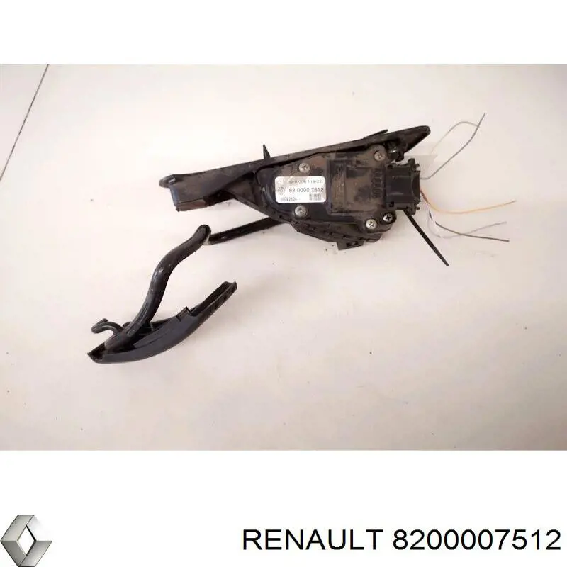 Купити 8200007512 Renault (RVI) Педаль газу