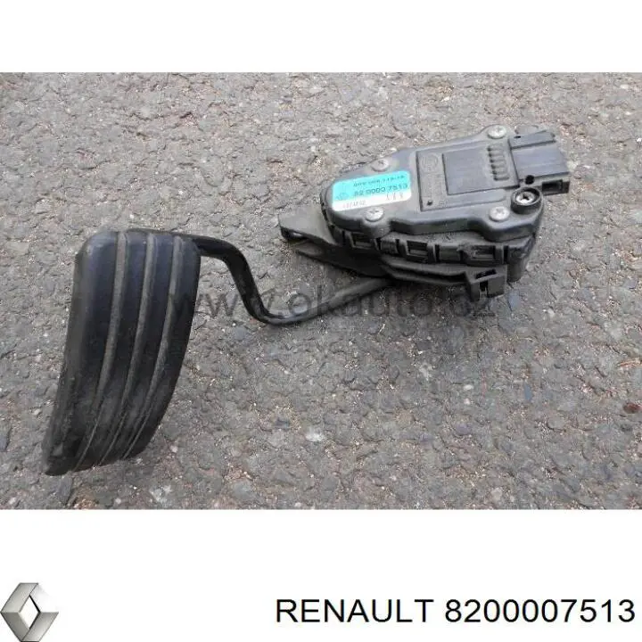 Підаль газу Renault (RVI) 8200007513 ціна, від 59.16 USD