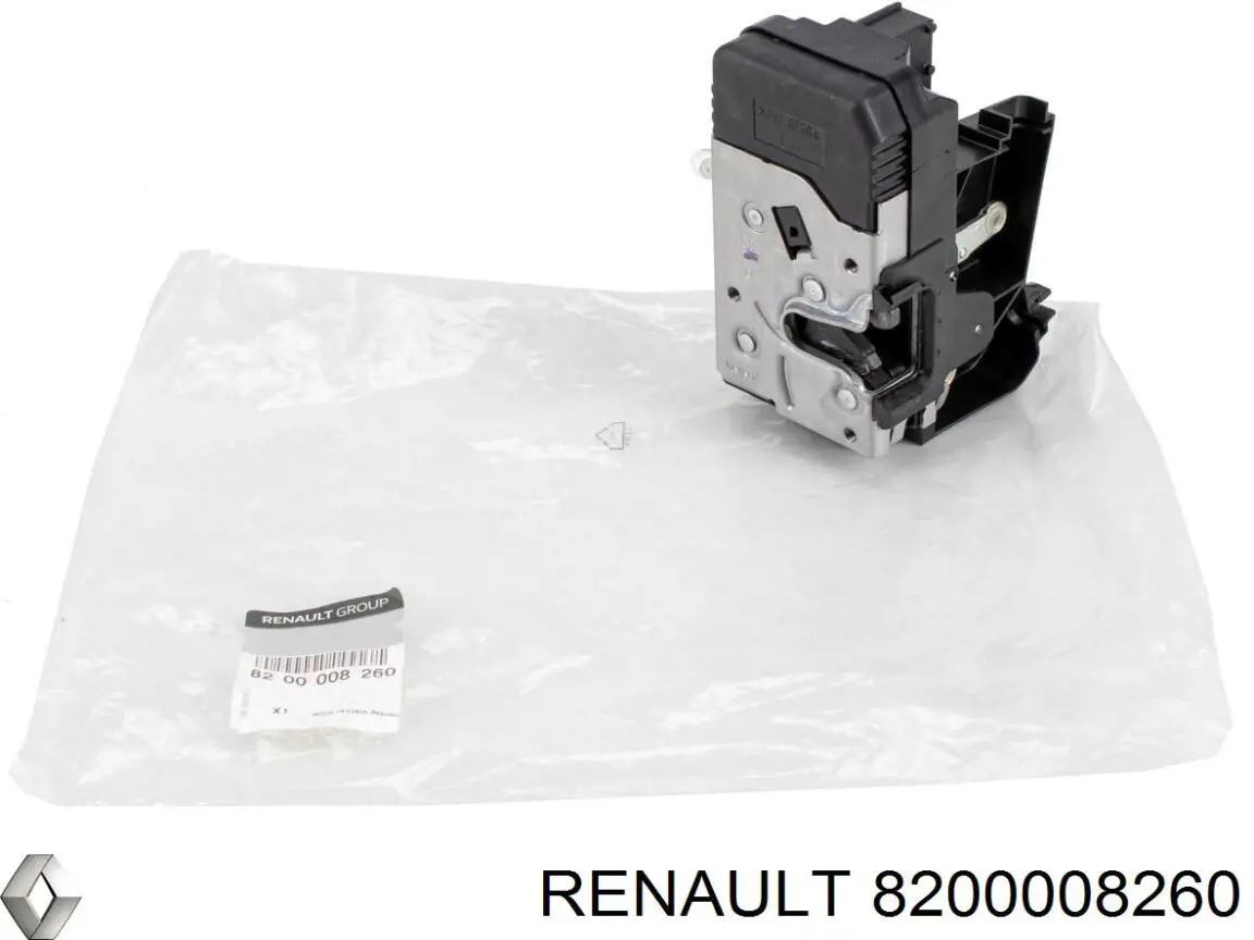 Замок передньої двері, лівої Renault (RVI) 8200008260 ціна, від 11.27 USD
