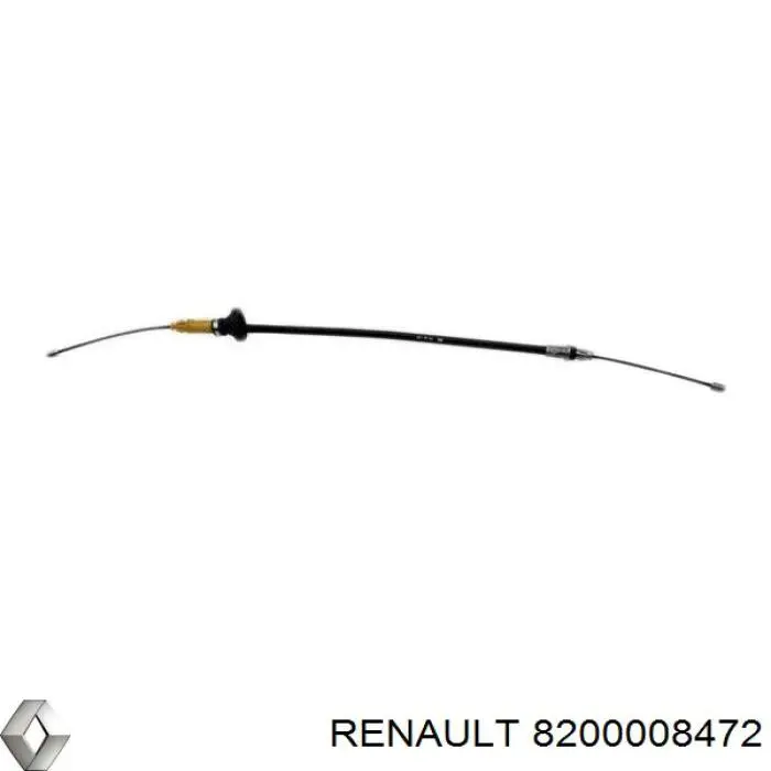 8200008472 Renault (RVI) трос ручного гальма передній