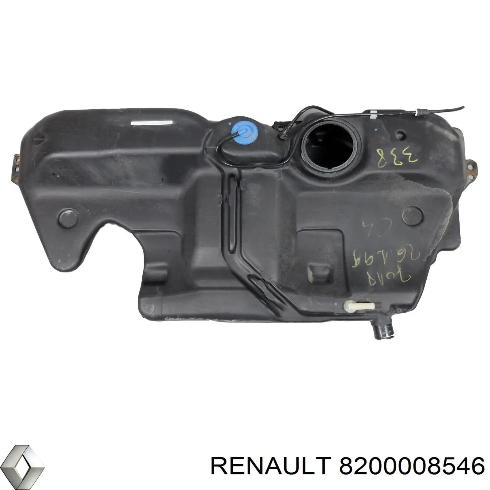 Б/бак Renault (RVI) 8200008546 ціна, від 56.34 USD