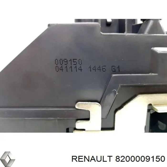 Замок передньої лівої двері 8200009150 Renault (RVI)