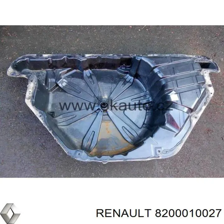 Облицювання багажного відсіку нижнє Renault Megane 2 (BM0, CM0) (Рено Меган)