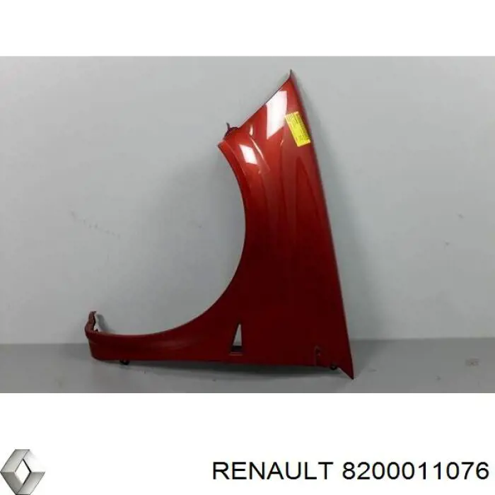 8200011076 Renault (RVI) крило переднє ліве