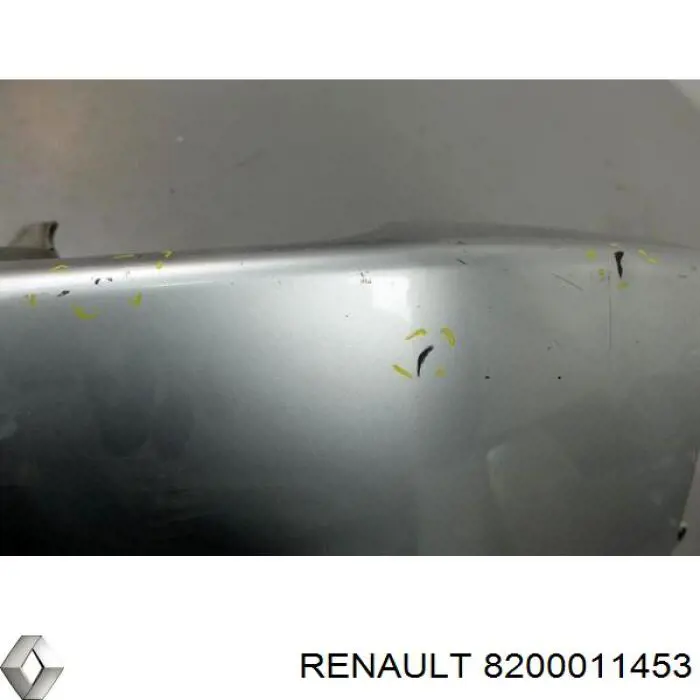 8200011453 Renault (RVI) бампер задній, права частина