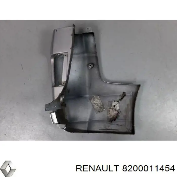 7701066126 Renault (RVI) бампер задній, ліва частина