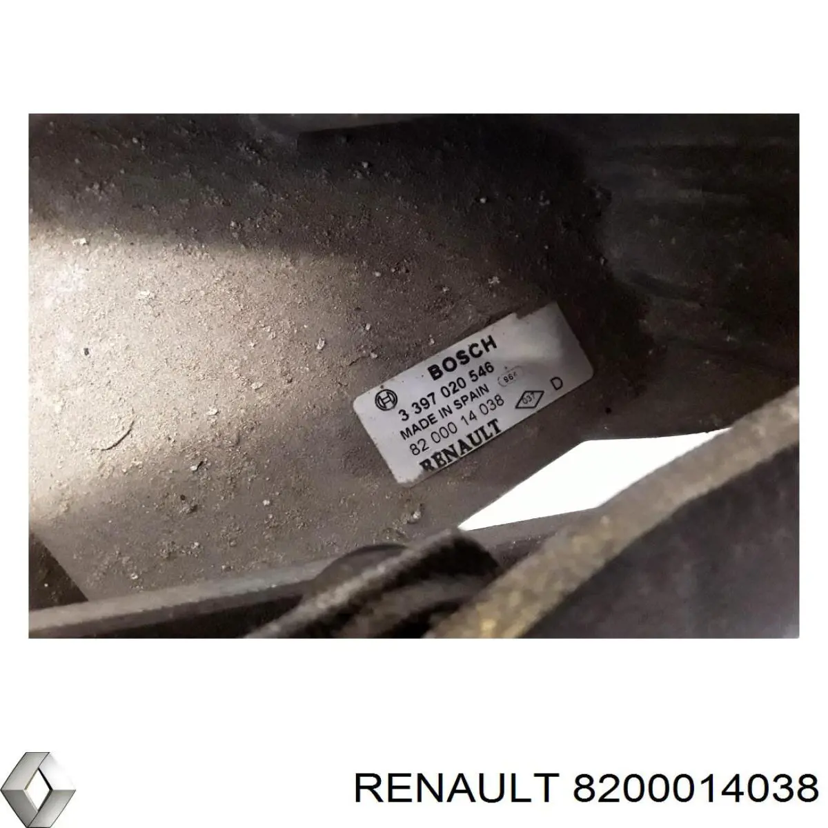Трапеція двірників Renault (RVI) 8200014038