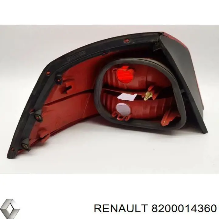 8200014360 Renault (RVI) ліхтар задній правий, зовнішній