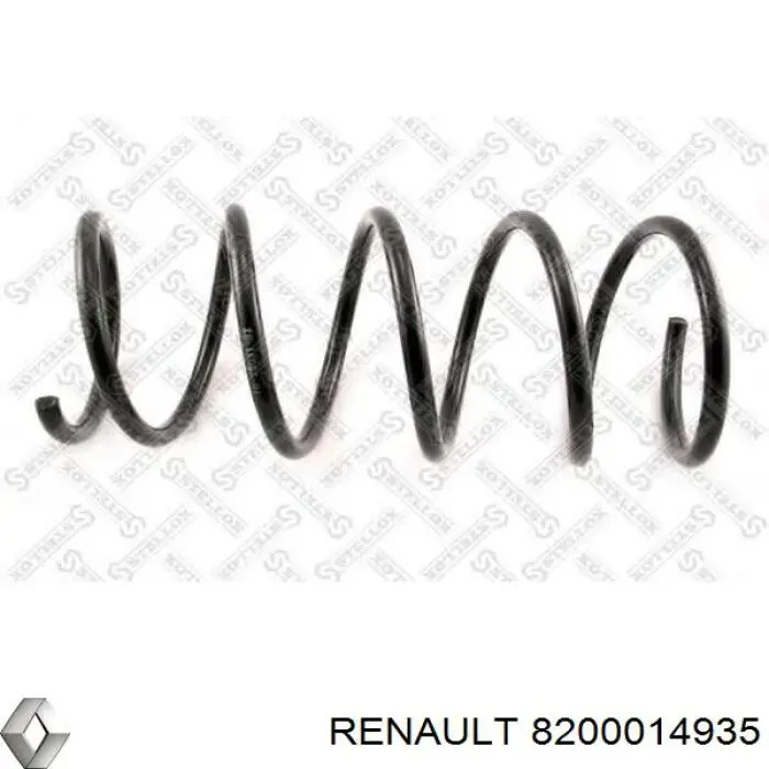 Купити 8200014935 Renault (RVI) Гвинтова пружина підвіска