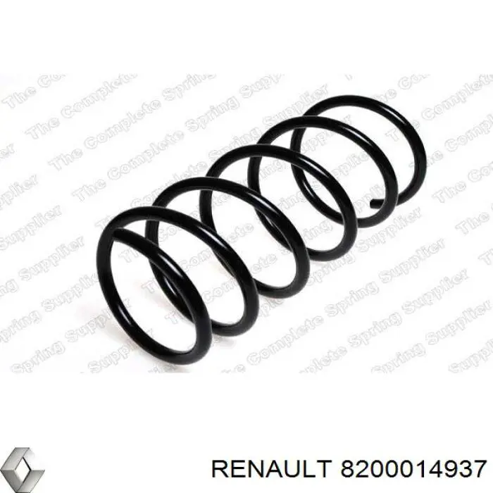 Купити 8200014937 Renault (RVI) Гвинтова пружина підвіска