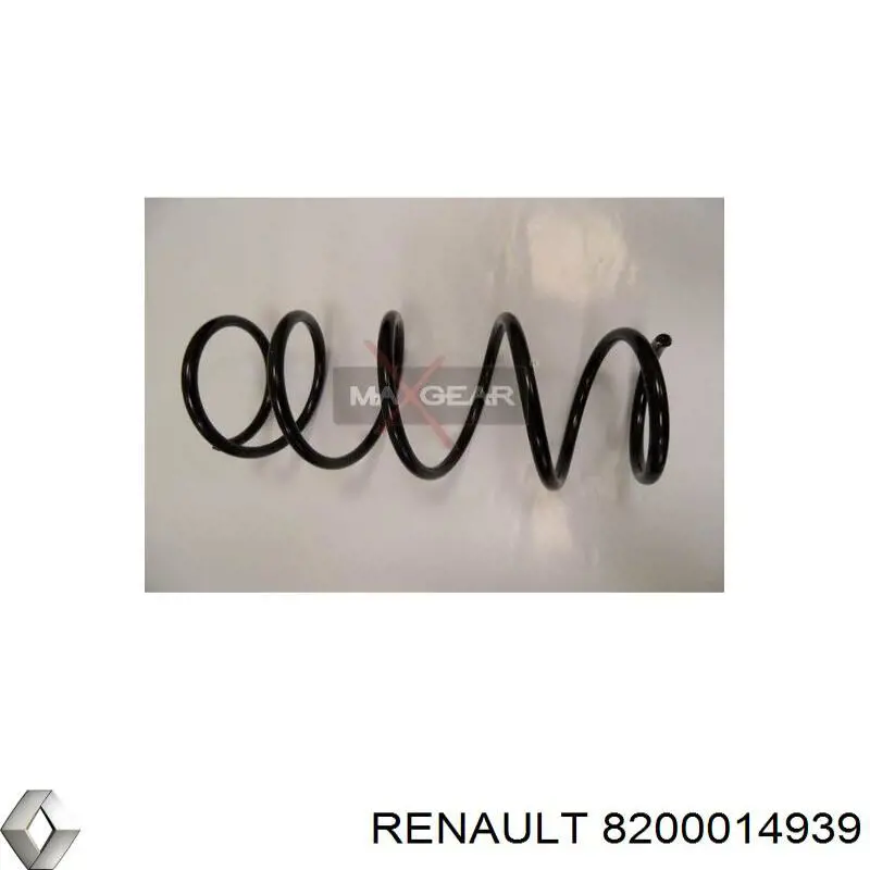 8200014939 Renault (RVI) Пружина амортизатора передняя