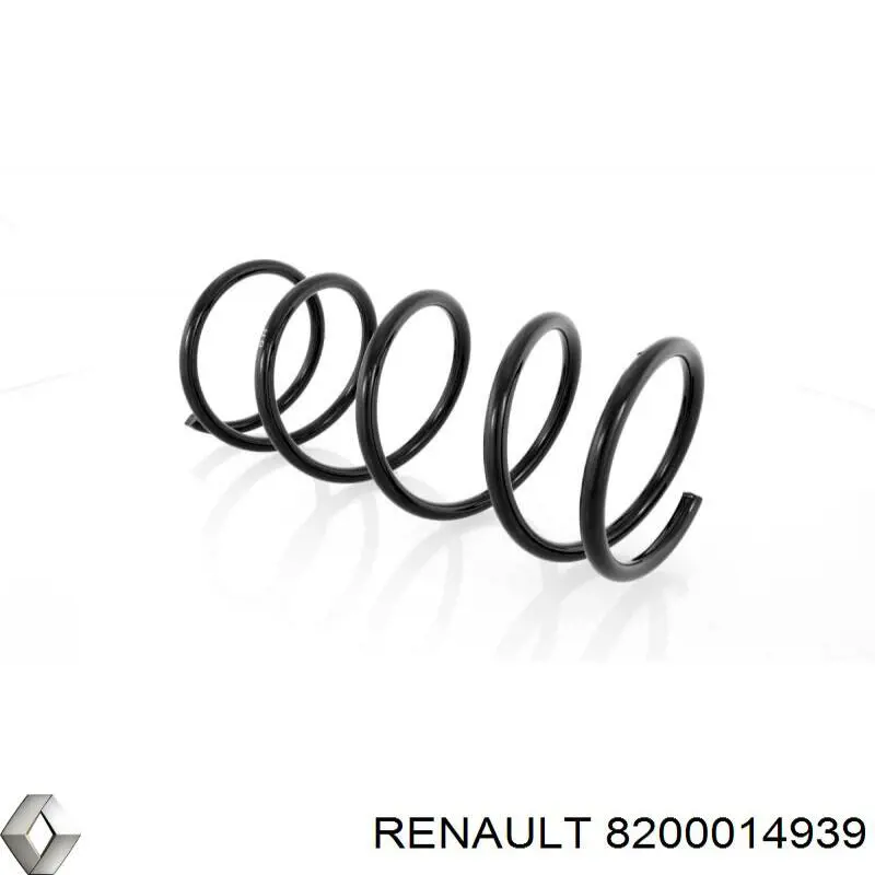 Пружина передня Renault (RVI) 8200014939 ціна, від 36.85 USD
